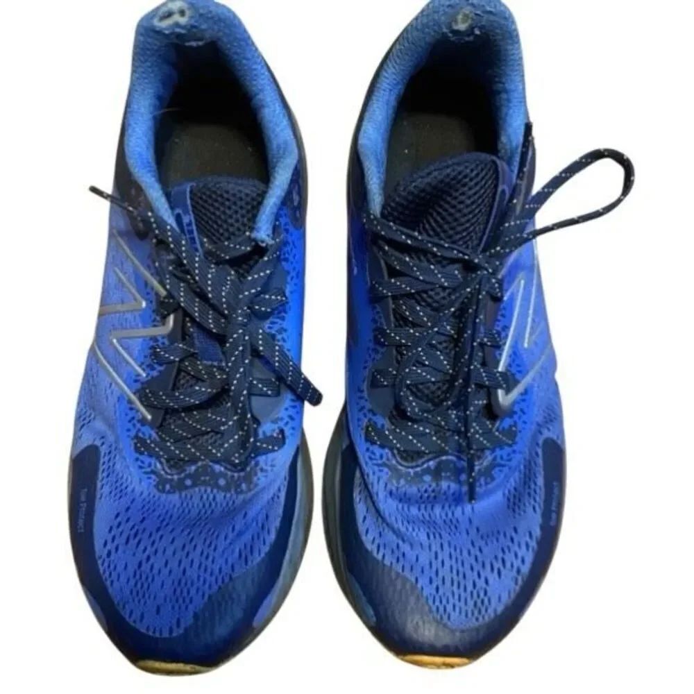 New Balance DynaSoft Nitrel v5 Blue Oasis Ginger Lemon size 8.5
